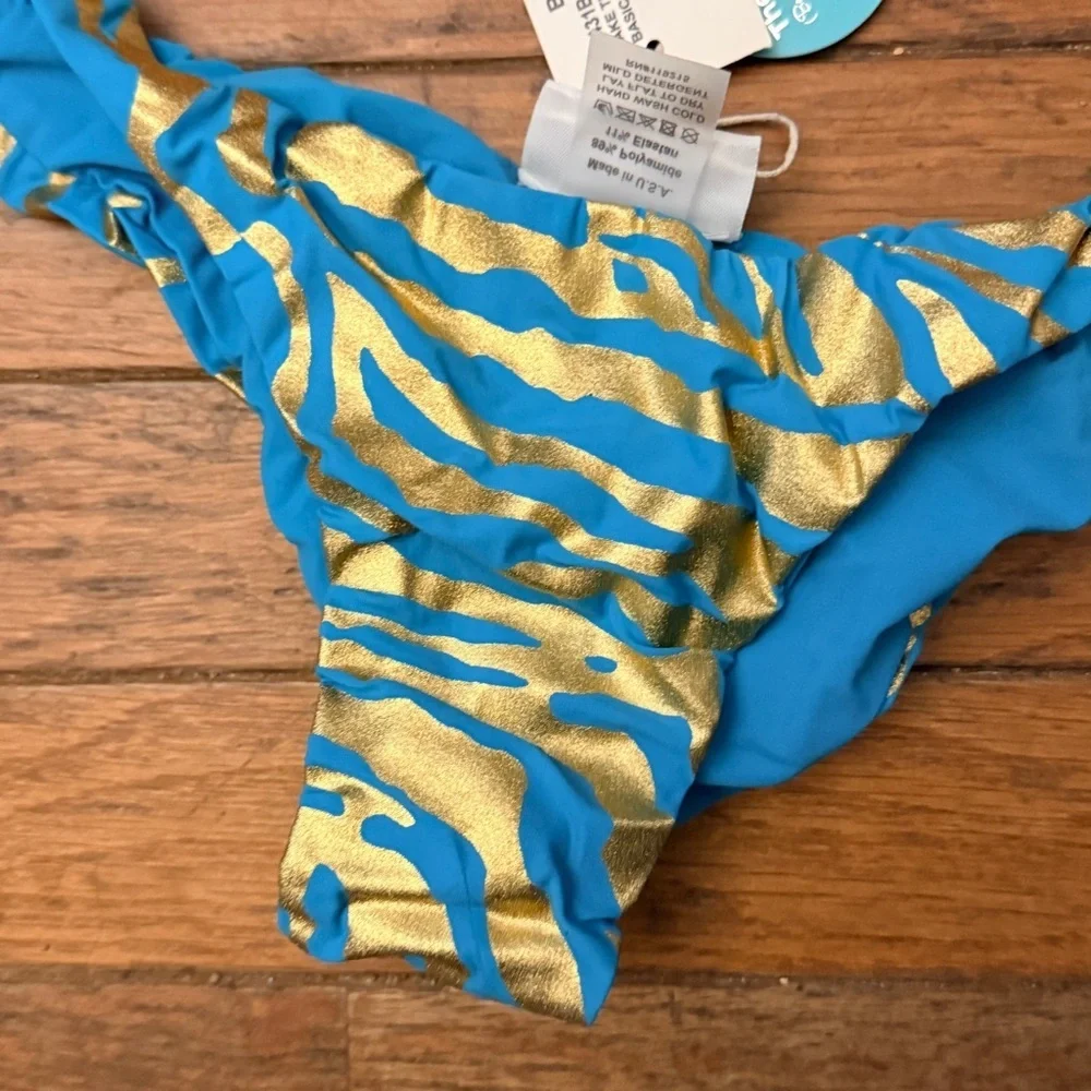 Beach Bunny Take the Reins Bikini Bottom nwt